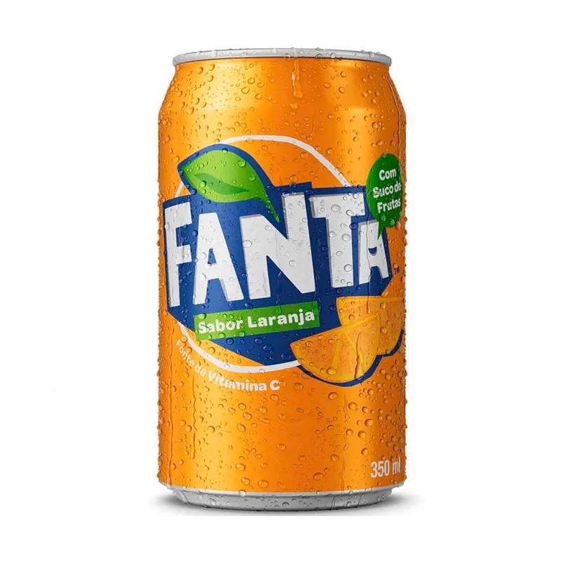 Fanta Laranja Lata 350ml